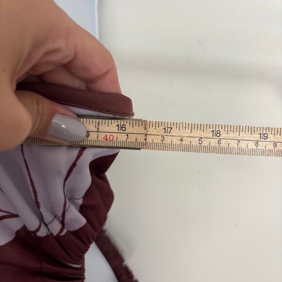 NWOT ASOS One Shoulder Midi Dress Romantic Avant Garde Wedding Guest 12 - Picture 6 of 8